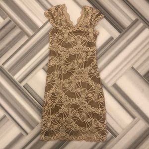 Nicole Miller Lace Stretch Dress